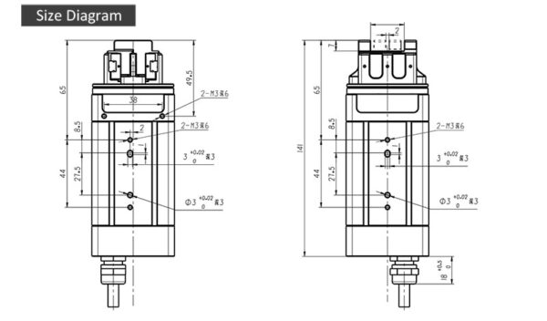 Electric Gripper with 80N Clamping Force | HITBOT Gripper with Servo Motor